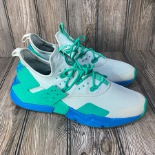 Nike Air Huarache Drift Mens Sneakers Shoes Green Blue Size 13 AH7334-006