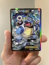 Pokémon TCG Blastoise EX XY122 Full Art Holo Black Star Promo Card  on eBay