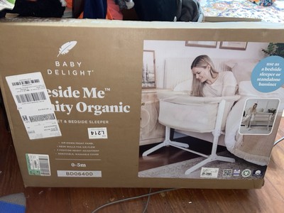  Baby Delight Beside Me Serenity Organic Bassinet & Bedside Sleeper (BD06400)