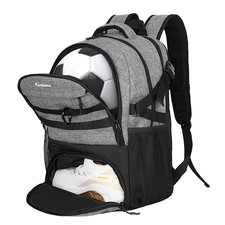 Soccer Backpack for Men and Women,Sports Bag with Ball Compartment,Gym Backpack