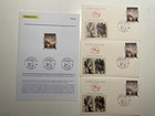 2018 Bollettino Illustrativo + Buste FDC 100° Vittoria Grande Guerra