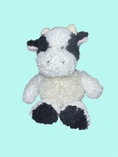 HTF Gund Beanbag Buddies Moxie Cow 6 Stuffed Plush Terrycloth Toy 60310