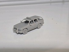N Scale 2002 Chevrolet Tahoe Police Suv Undecorated Kit 3d Printed
