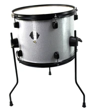 Ludwig Pocket Questlove 13 x 10 BOP Floor Tom Drum - White Sparkle NEW  #R5632