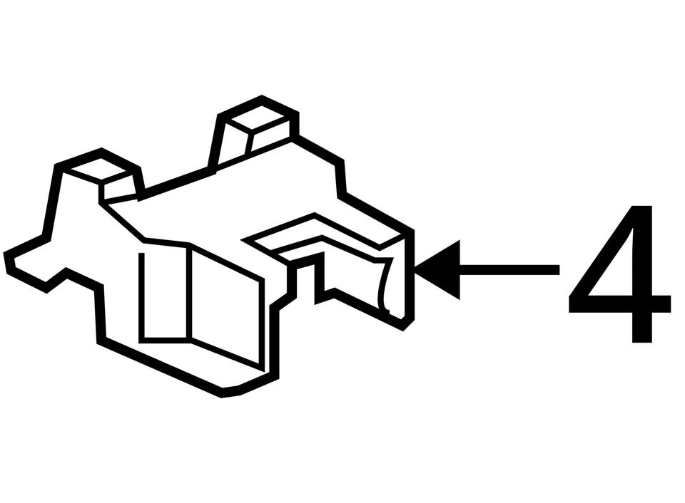 Chevrolet Pontiac Cobalt G5 2005-2010 soporte ASM F/FLR CNSL A/R 25845928 NUEVO Foto 4 de 4
