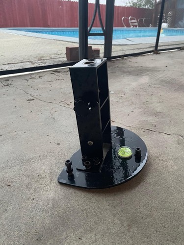 Pool Fence Drilling Guide 5/8” Anchor Holes with Leveling Legs