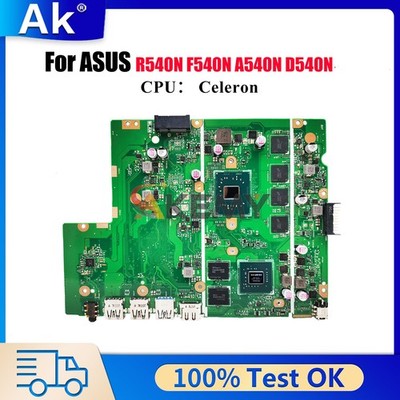 X540NV Laptop Motherboard For ASUS F540N A540N R540N X540N D540N Mainboard
