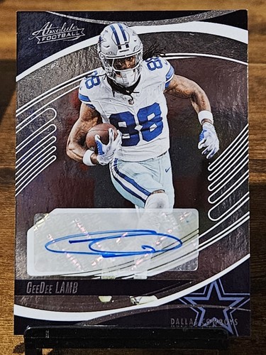 CeeDee Lamb [Signature] #29 2025 Panini Absolute card