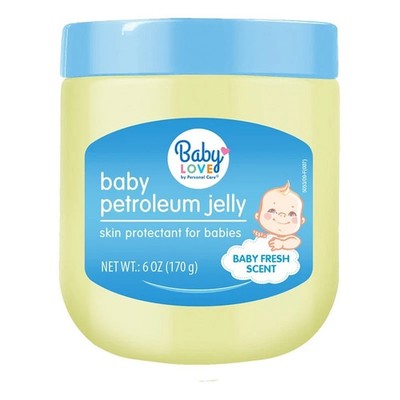 4-pack-Baby Love Personal Care Petroleum Jelly Baby Fresh Scent 6 oz ea.