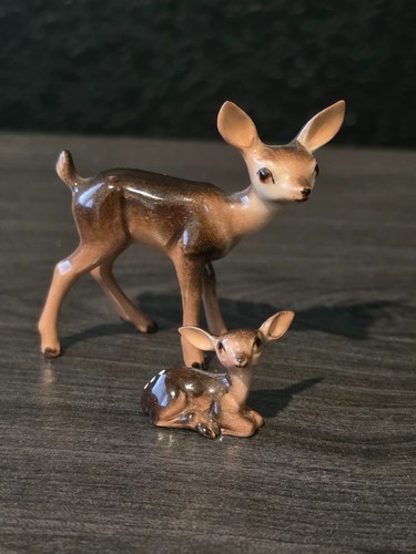 Hagen Renaker Doe Deer Miniature and baby fawn