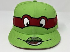 New Era Adult Teenage Mutant Ninja Turtle Raphael 9Fifty Adjustable Snapback Hat