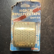 LifeSafe Highly Reflective Tape DOT-C2 2in x 25ft (50mm x 7.62m) RE2125
