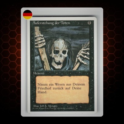 MTG - Raise Dead/Auferstehung der Toten - 4ED - Deutsch - GD