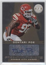 2012 Totally Certified Platinum Gold 16/25 Dontari Poe #126 0f8