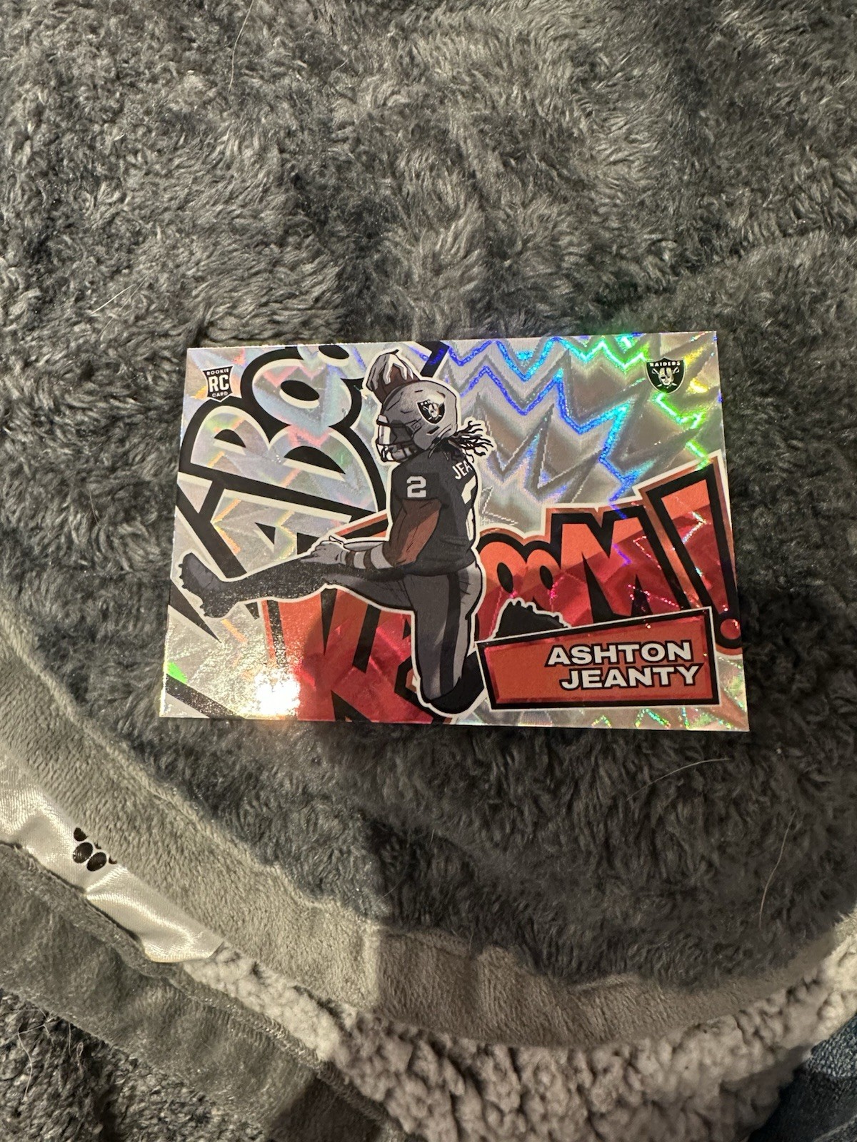 2025 Panini Absolute - Kaboom! Horizontal Ashton Jeanty #33 (RC)