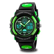 Boys Watches Ages 11-15 Waterproof, Kids Digital Sport Waterproof Watch for K...