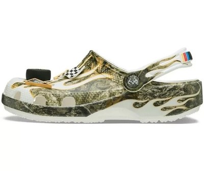 Crocs x Nascar Realtree Classic Clog Mens 10 /Womens 12 Drink Holder Jibbitz NEW CROCS X NASCAR Men main image 4