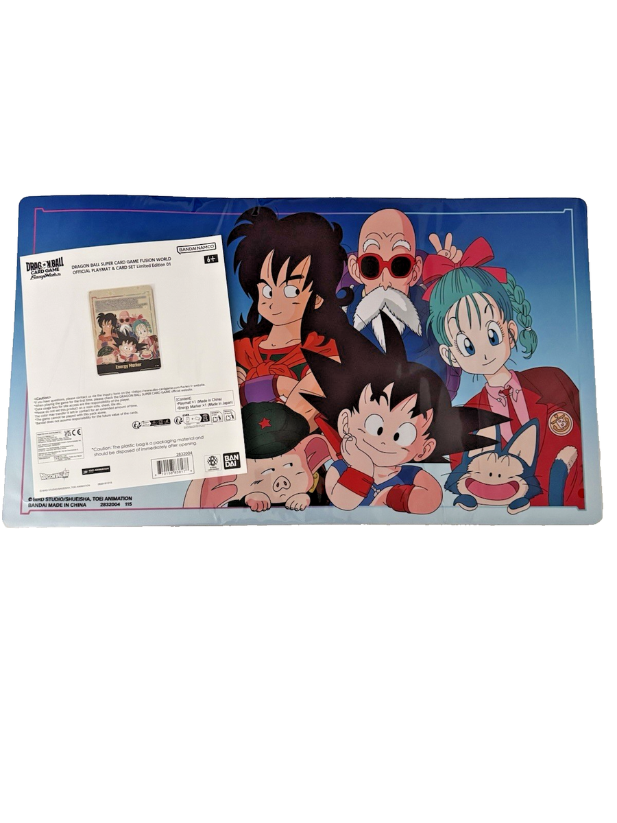 Dragon Ball Super Card Game FW Official Playmat & Card Set Limited