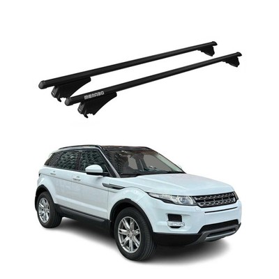 Top Roof Racks Cross Bars for Land Rover Range Rover Evoque 2012-2019 Black 2Pcs