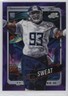 2024 Topps Cosmic Chrome Rookies Purple Nebula Refractor /150 T'Vondre Sweat 8d2