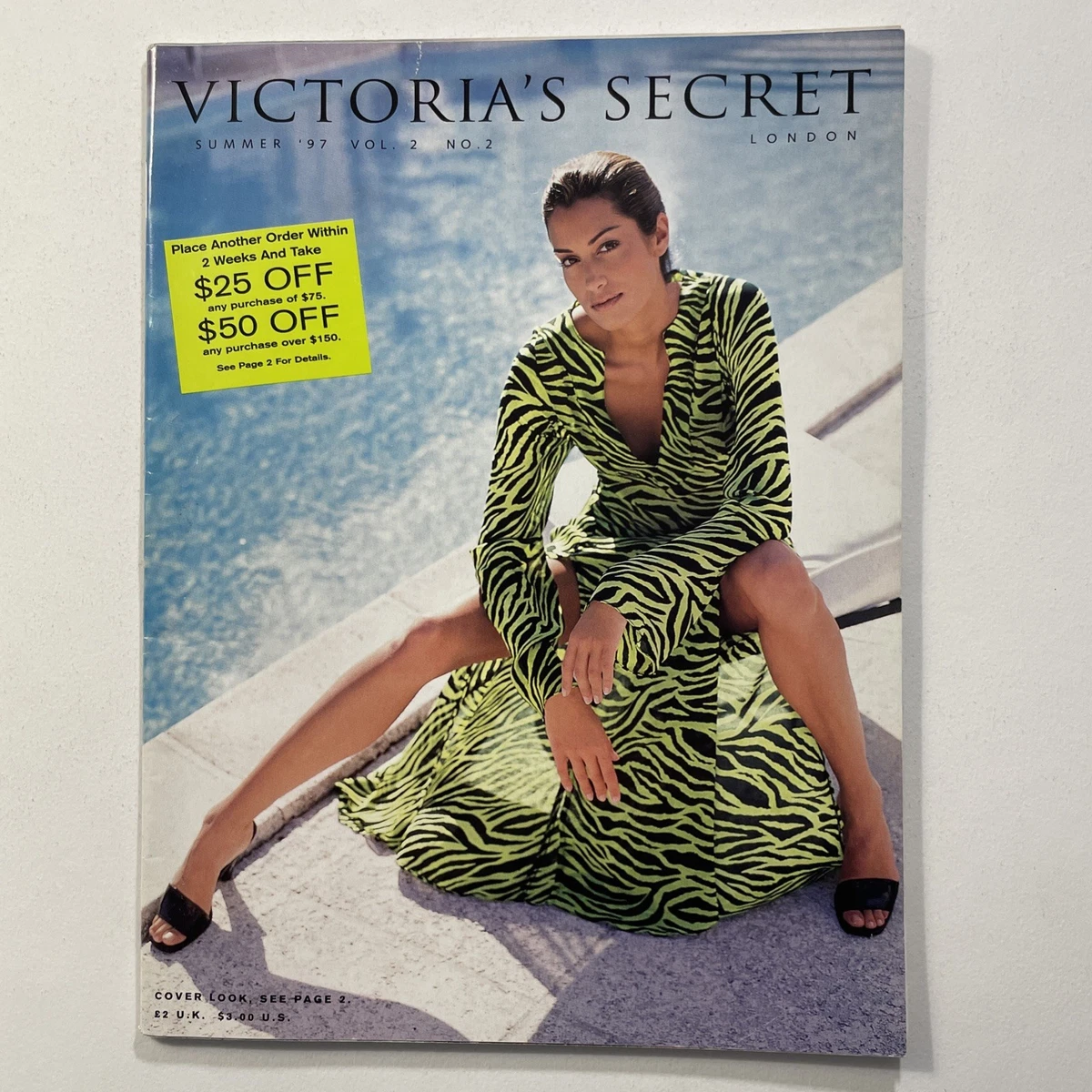 ＶＩCＴＯＲＩＡ'Ｓ　ＳＥCＲＥＴカタログ（1997年夏LONDON） VICTORIA'S SECRETカタログ（1997年夏LONDON