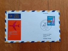 Germany Kongo 1971 Frankfurt Kinshasa Lufthansa Cover