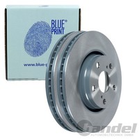 2X Blue Print Bremsscheiben Ø295Mm Vorne Passend FÜR Toyota Auris Avensis Verso