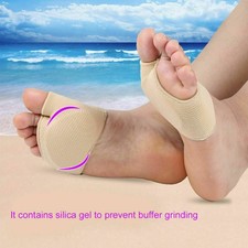 Gel Ball Of Foot Cushion Pads Insoles Pain Relief Forefoot Metatarsal Support