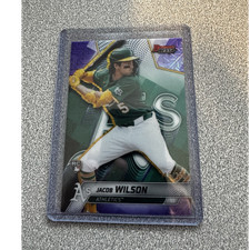 2025 Bowman’s Best Jacob Wilson RC Purple Refractor /250