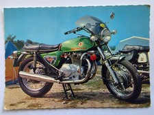 Vintage Benelli 650 TORNADO Motorcycle carte postale ancienne année 1970