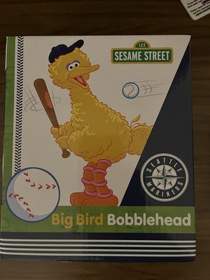 BIG BIRD SESAME STREET SEATTLE MARINERS BOBBLEHEAD 7-21-25 THEME