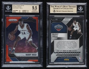 2016-17 Panini Prizm Orange /49 Buddy Hield #192 BGS 9.5 GEM MINT Rookie RC