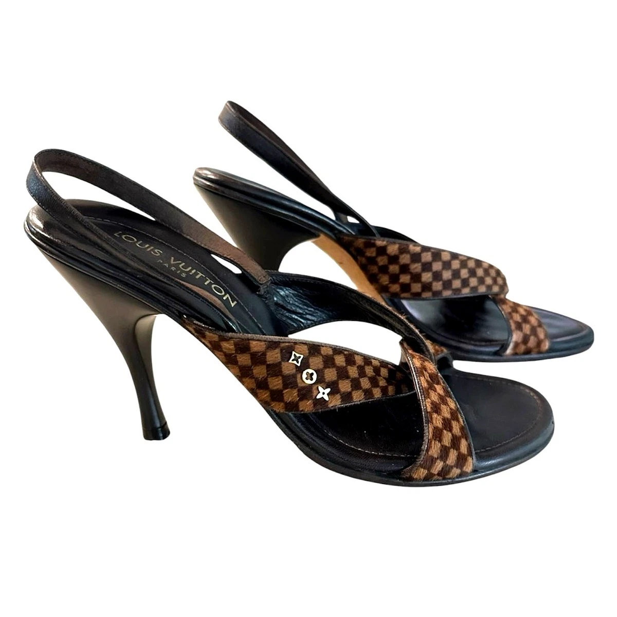 Louis Vuitton Slingback High (3-3.9 in) Heel Height Heels for