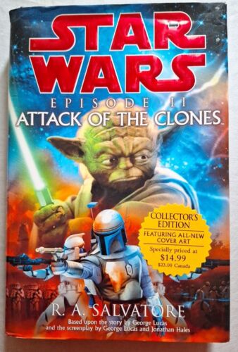 Star Wars Episode II: Attack of the Clones Salvatore 1st Edition 1st Print  HCDJ - Picture 1 of 4