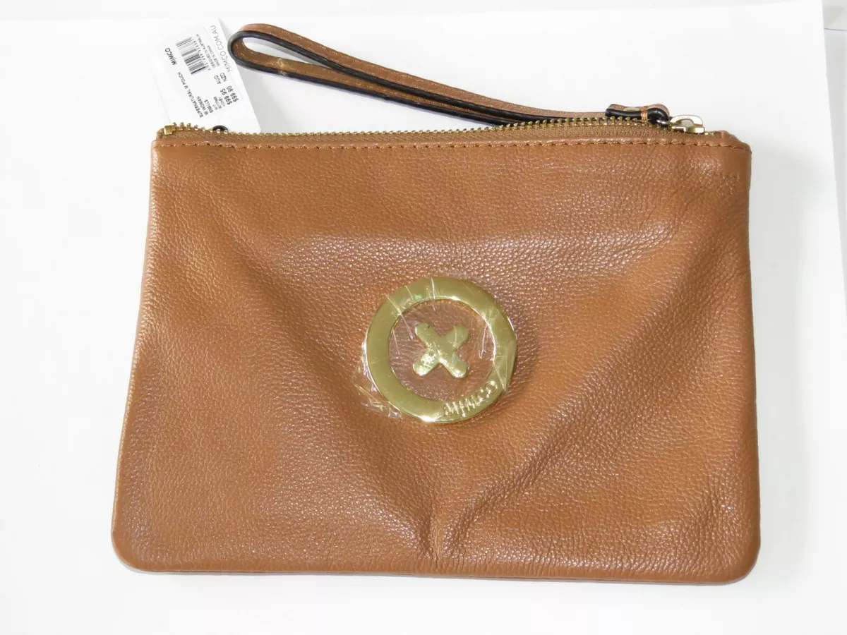 Mimco Medium Supernatural Pouch Honey Gold BNWT RRP 99 BRAND