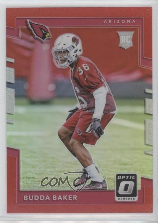 2017 Donruss Optic Rookies Red Prizm /99 Budda Baker #149 Rookie RC