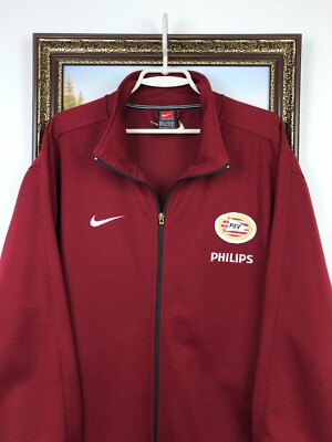 Vintage 90's Nike PSV Eindhoven Football Jacket Soccer Track Top