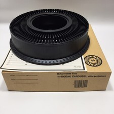 Vtg Kodak Carousel 093051 Slide Tray Original Box And Slide Index, 80 Slots