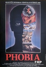 FOBIA - JOHN HUSTON / VIDRIO / HOGAN - PÓSTER ORIGINAL GRANDE DE PELÍCULA FRANCESA