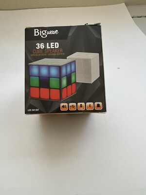 The Cube 36 LED Light Speaker