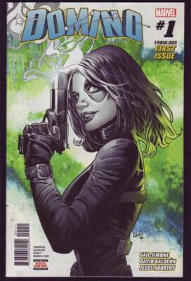 Domino #1 (2018) Greg Land and Frank DArmata Cover First Print NM