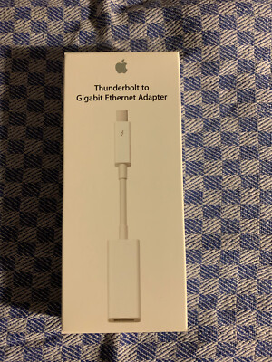 Apple - Thunderbolt to Gigabit Ethernet Adapter MD463M/A Model A1433