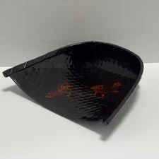 Japanese lacquerware Rare style Tea Sweets Plate Mino Tea ceremony Children