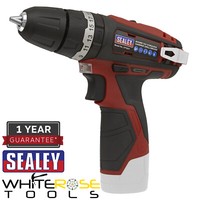 Sealey Hammer Drill Driver Body Only Torque LED Indicator 12V