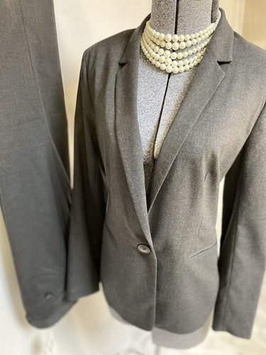 NEW Banana Republic Pant Suit Size Petite 8P Two Piece Set Martin 32X29 Pockets - Picture 5 of 24