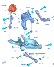 FORD EDGE MK2 Bras de suspension inférieur arrière E1GC-5K898-AXC 2478012 neuf