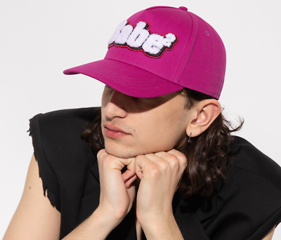 ハット DSQUARED2 Woman Hat Dsquared2 Pink Babe Deadstock Icon Baseball Cap Trucker Hat