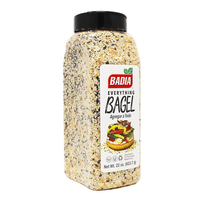 Badia Everything Bagel Seasoning Blend, 22 Oz - Sesame Seed, Poppy Seed, Garlic,