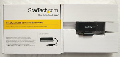 StarTech.com 4 Port USB 2.0 Hub Small Travel USB Hub #ST4200MINI2