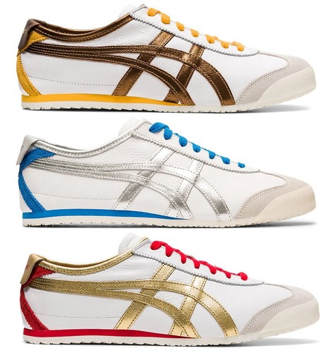 SCARPE ASICS ONITSUKA TIGER MEXICO 66 PELLE TOKIO OLIMPIC GAMES TOKYO UOMO DONNA - Photo 1/18